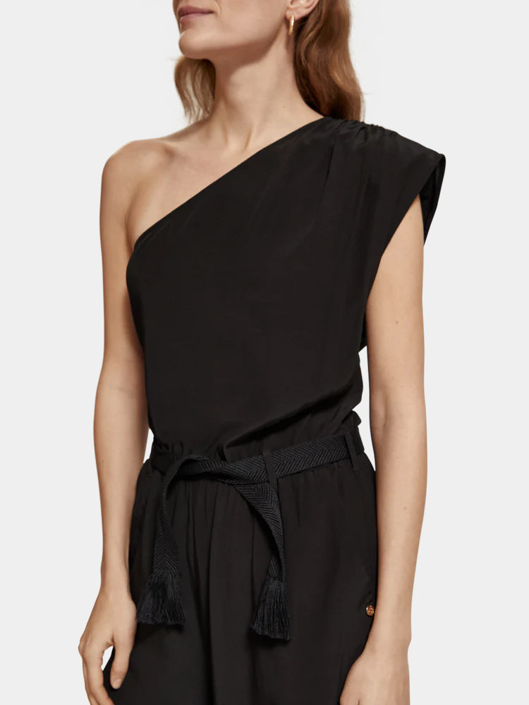 One-shoulder jumpsuit - Scotch & Soda AU