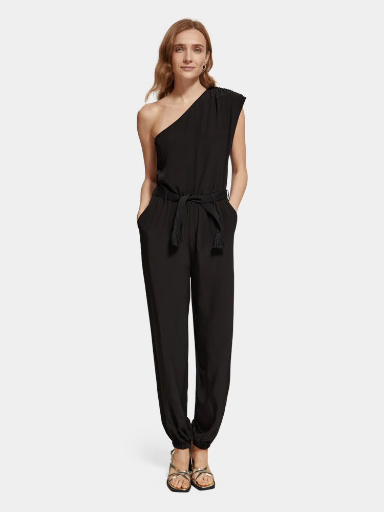 One-shoulder jumpsuit - Scotch & Soda AU