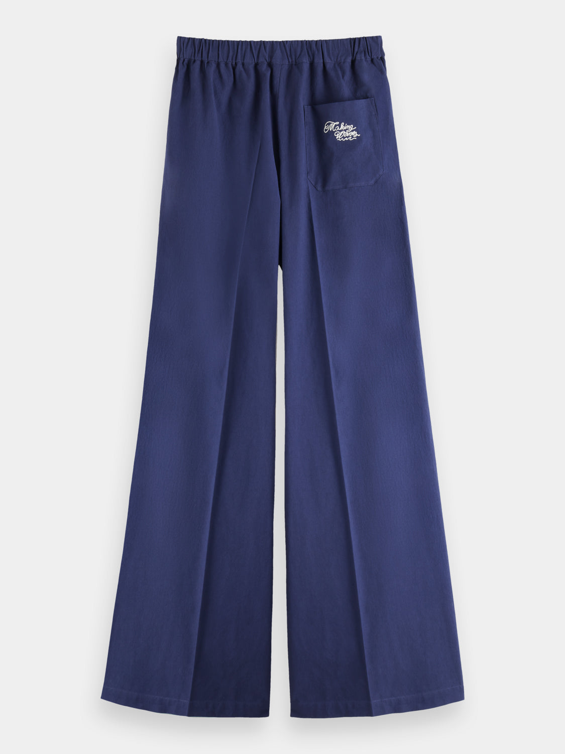 Eleni high-rise wide leg pants - Scotch & Soda AU