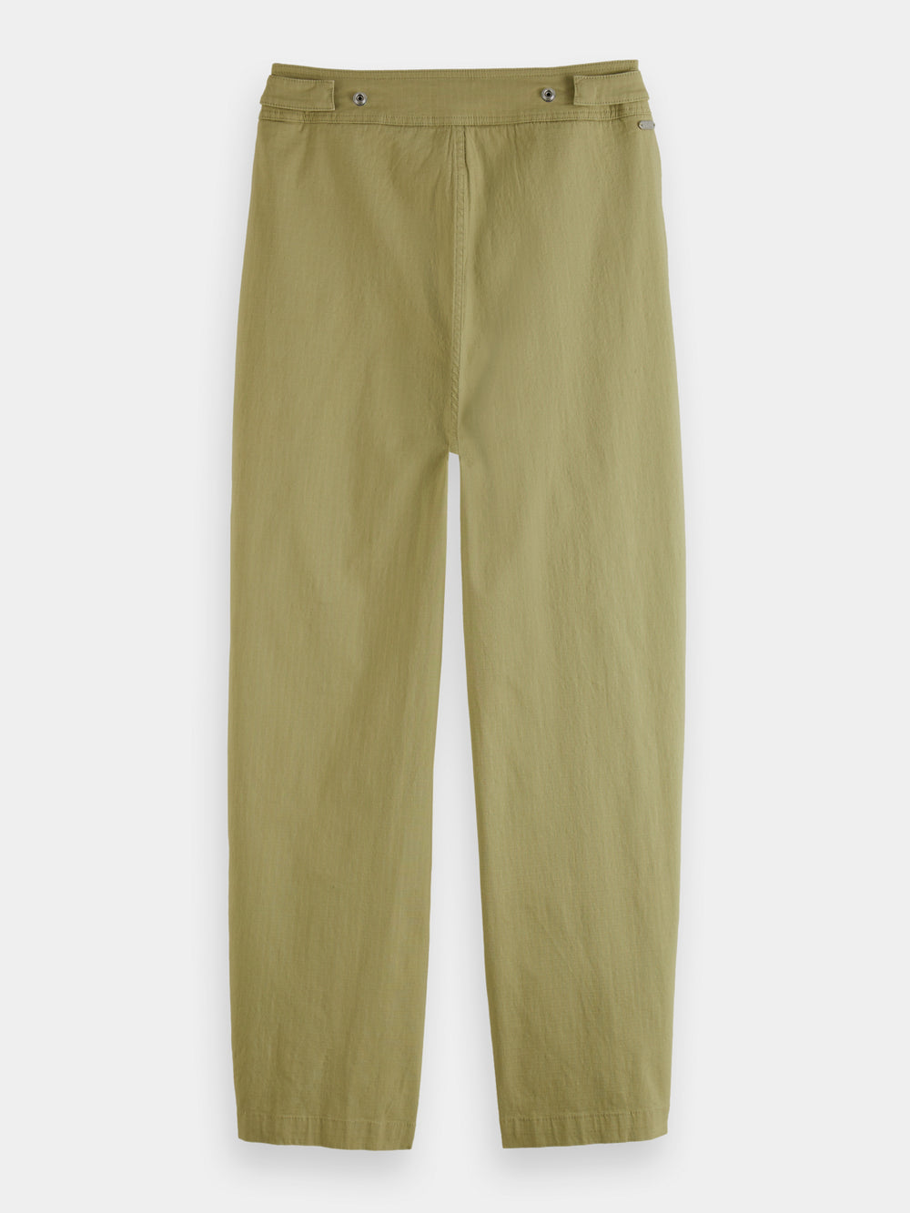 Ripstop high-rise straight leg pants - Scotch & Soda AU