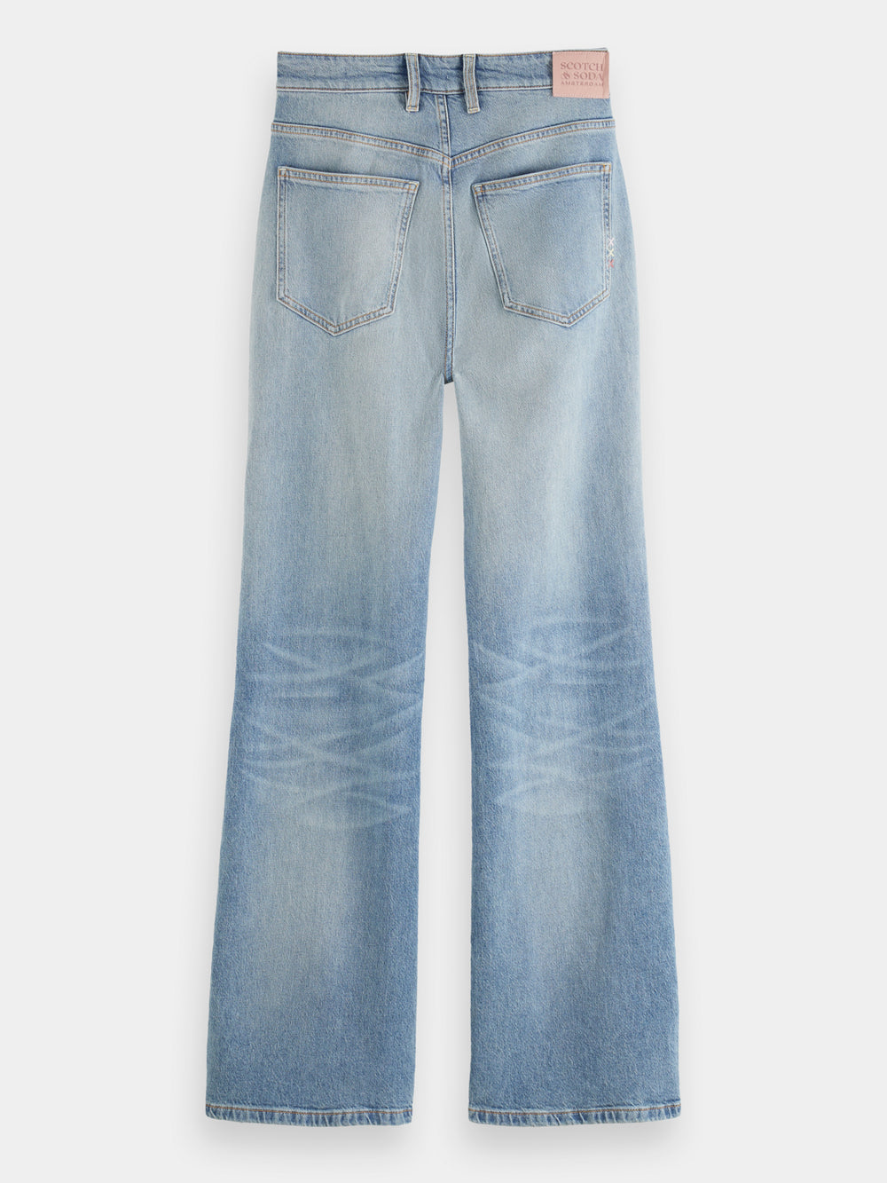 Glow high-rise bootcut-jeans - Scotch & Soda AU