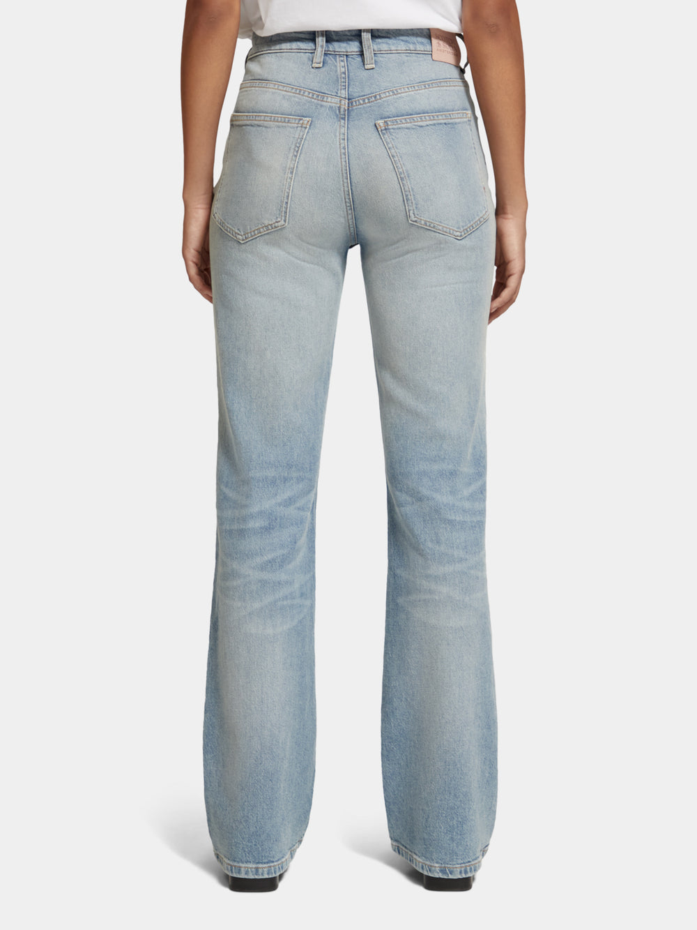 Glow high-rise bootcut-jeans - Scotch & Soda AU