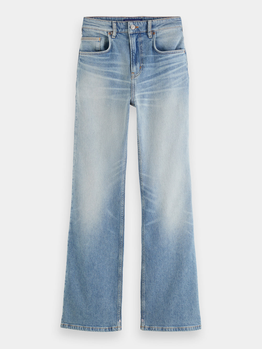 Glow high-rise bootcut-jeans - Scotch & Soda AU