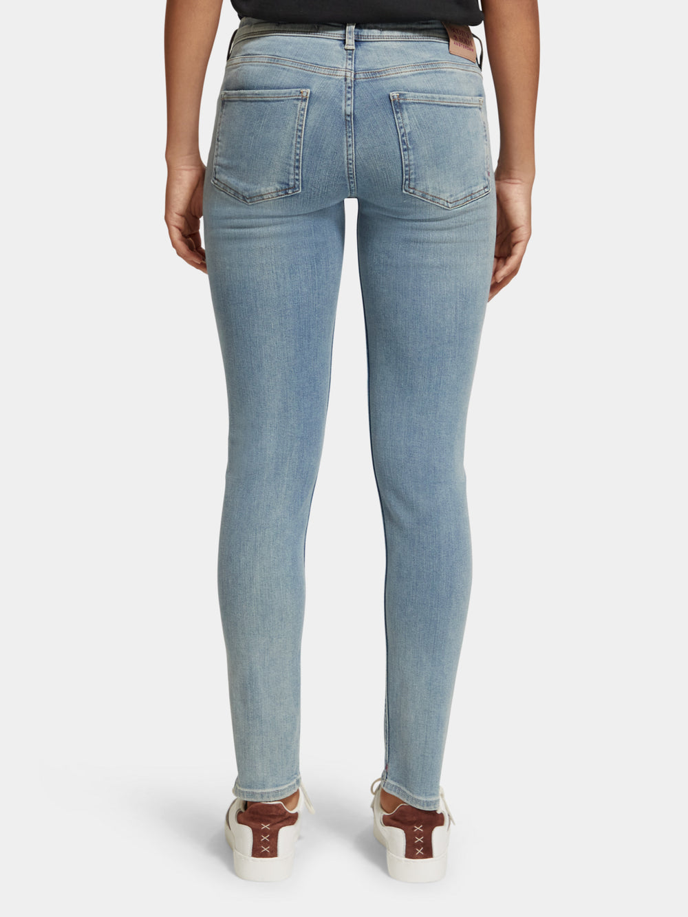 La Bohemienne mid-rise skinny-fit jeans - Scotch & Soda AU