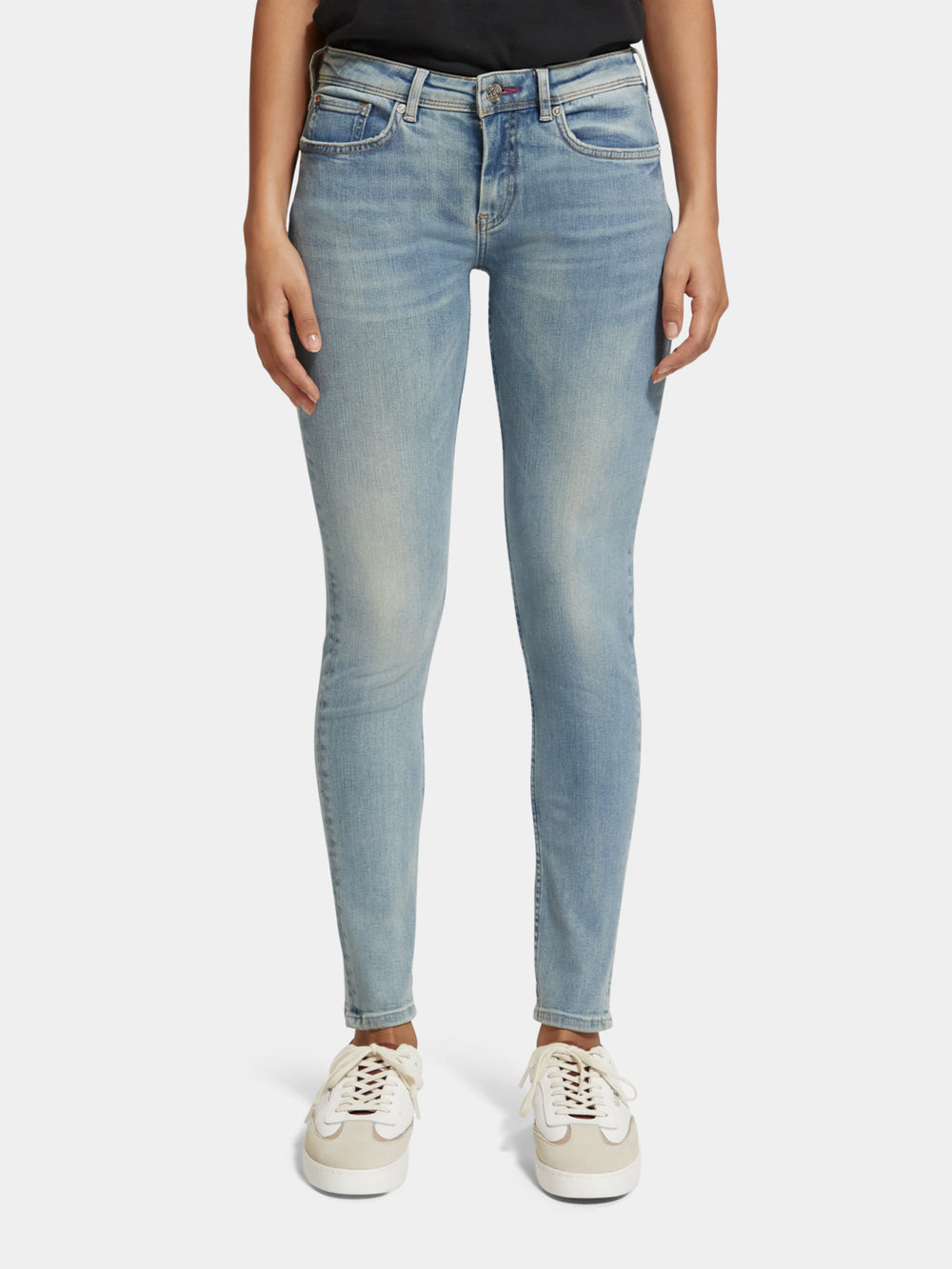 La Bohemienne mid-rise skinny-fit jeans - Scotch & Soda AU