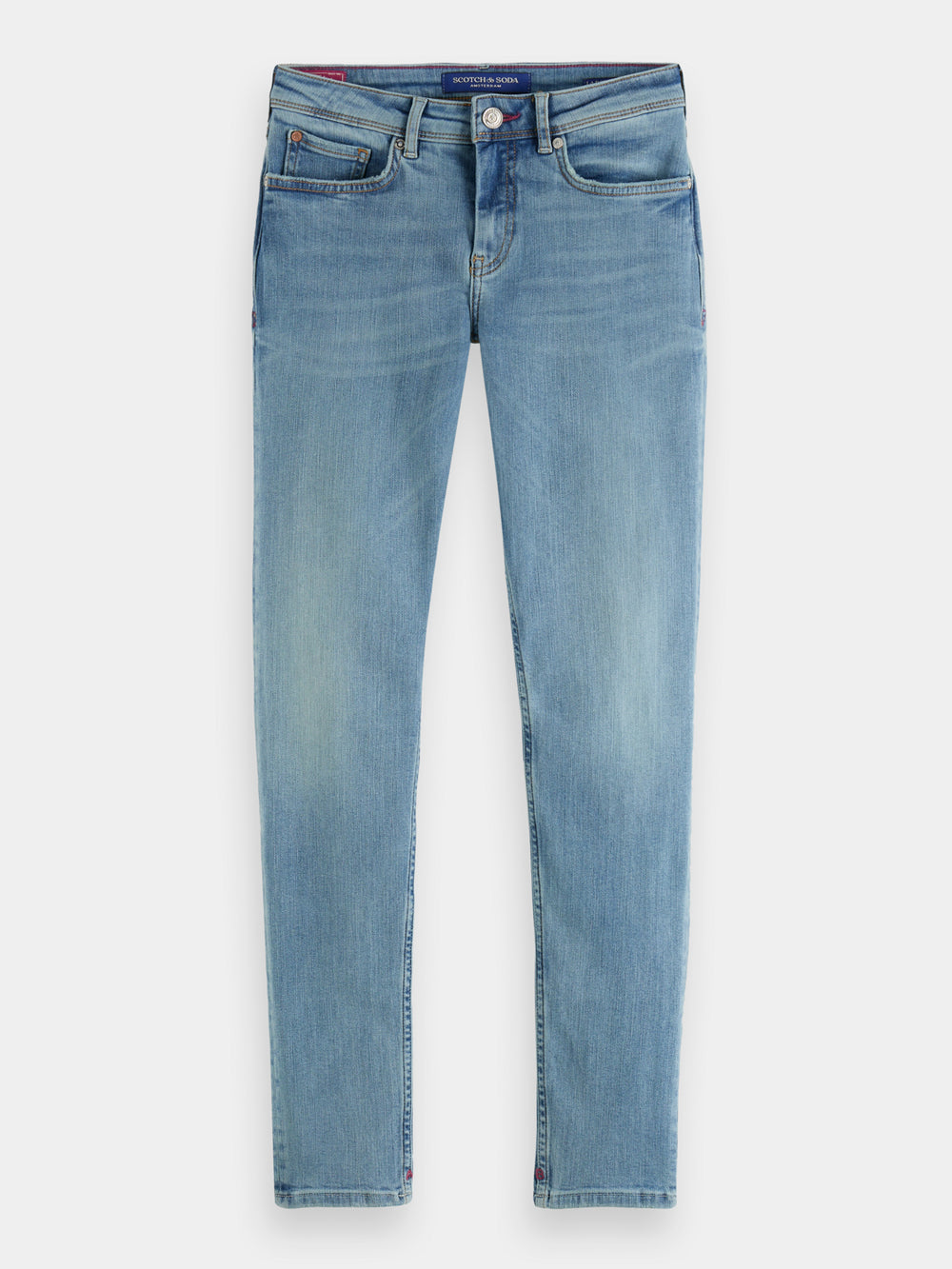 La Bohemienne mid-rise skinny-fit jeans - Scotch & Soda AU