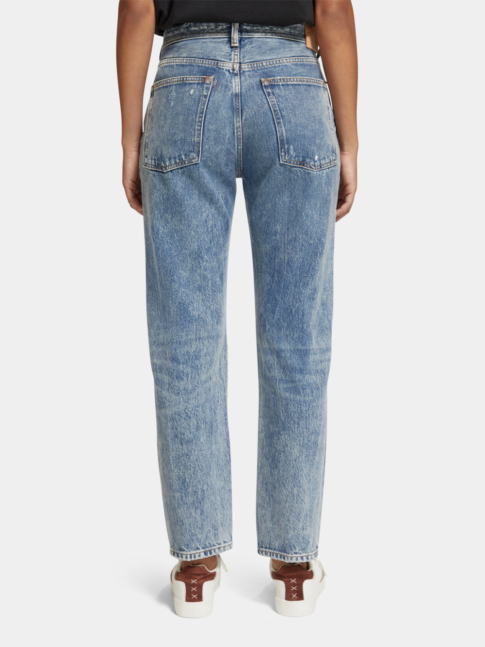 Buzz mid-rise boyfriend-fit jeans - Scotch & Soda AU