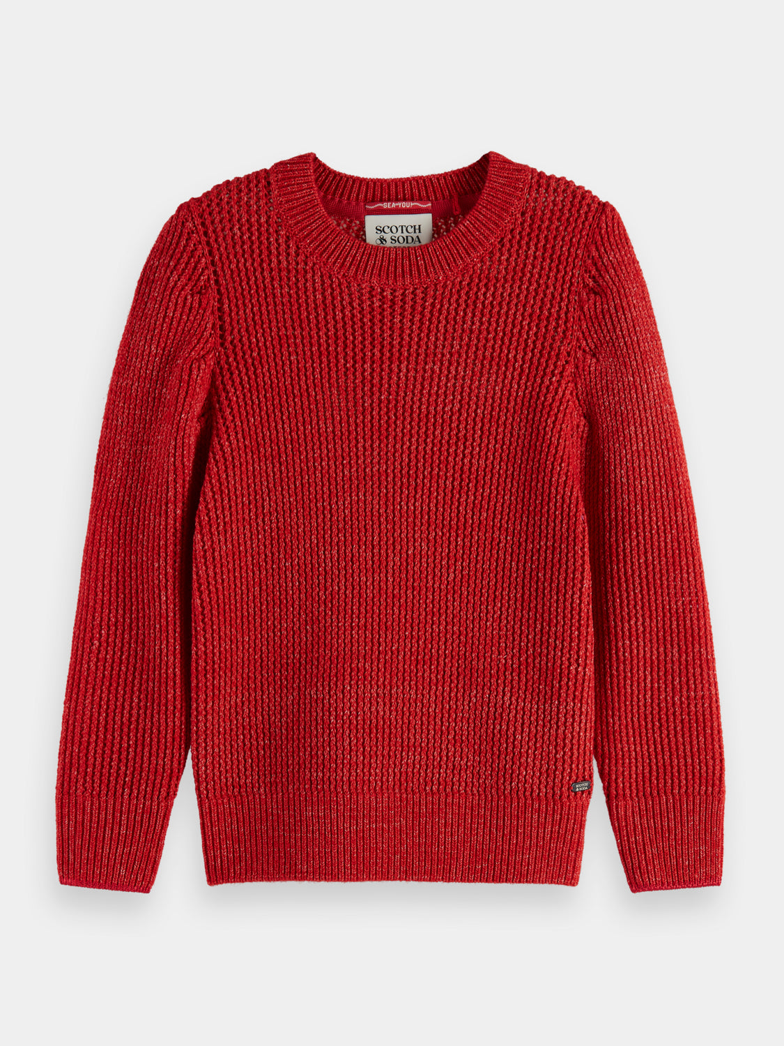 Puffed sleeved knit pullover - Scotch & Soda AU