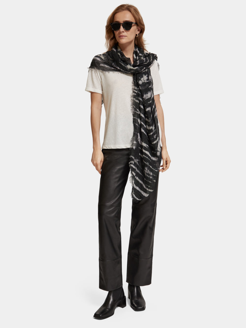 Lightweight printed scarf - Scotch & Soda AU