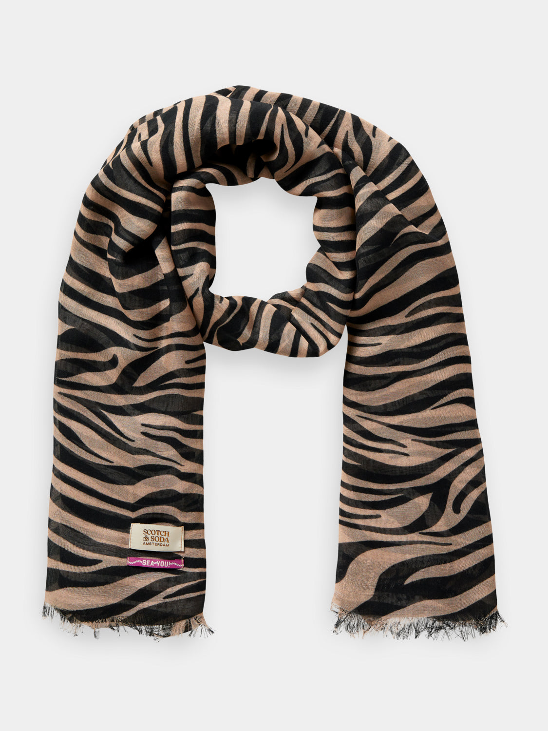 Lightweight printed scarf - Scotch & Soda AU