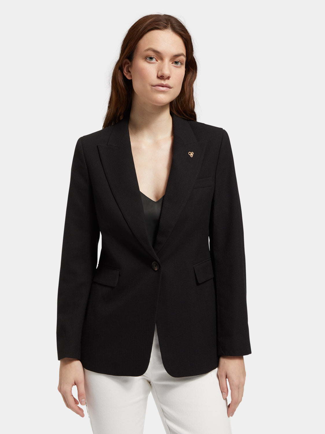 Single breasted tailored blazer Scotch Soda AU