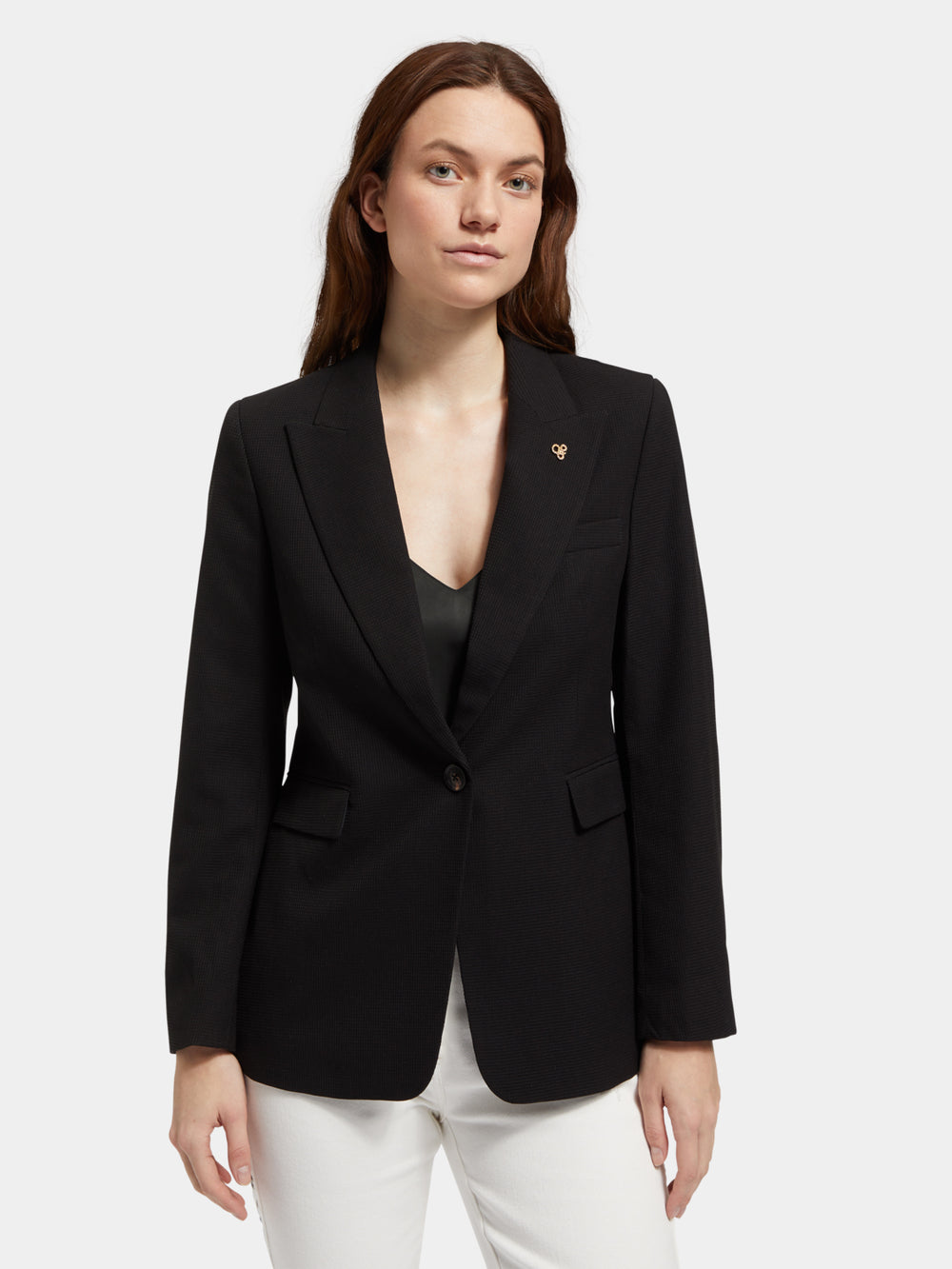 Single-breasted tailored blazer - Scotch & Soda AU