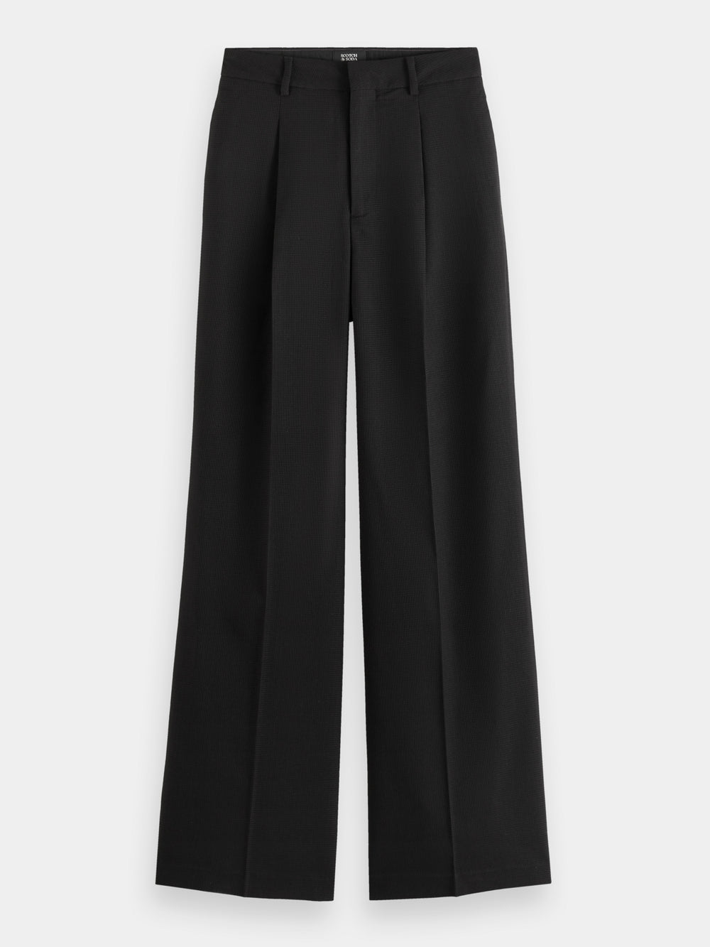 Rose pleated high-rise pants - Scotch & Soda AU