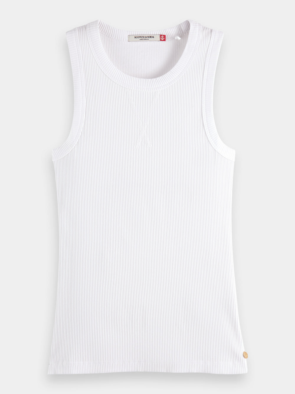 Slim-fit racerback tank top - Scotch & Soda AU