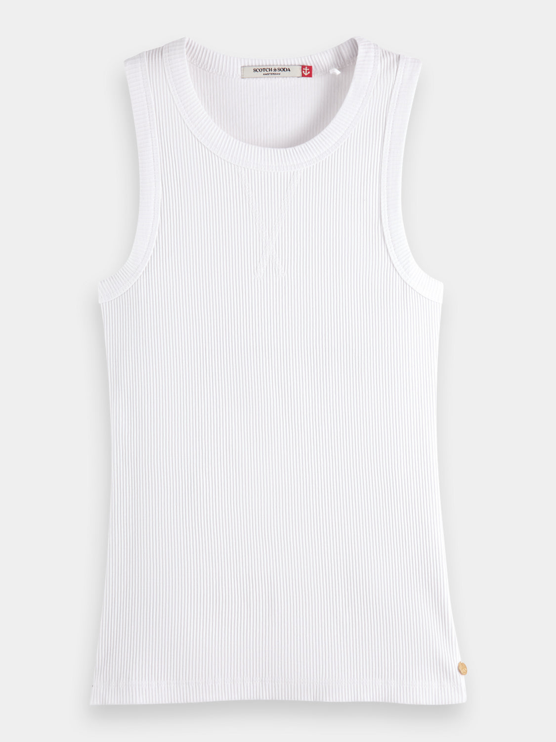 Slim-fit racerback tank top - Scotch & Soda AU