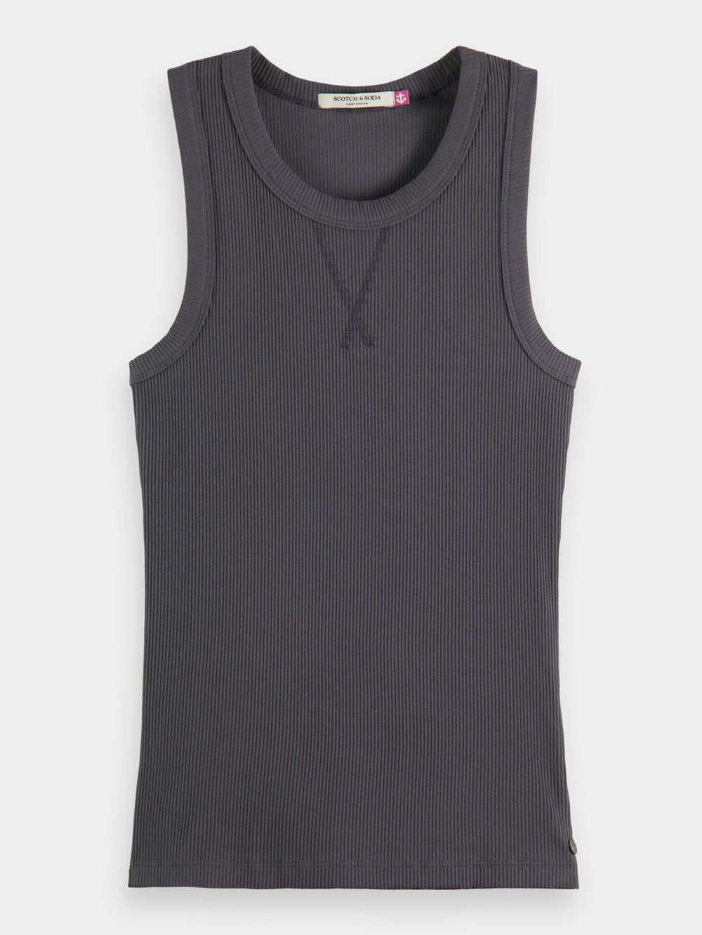 Slim-fit racerback tank top - Scotch & Soda AU