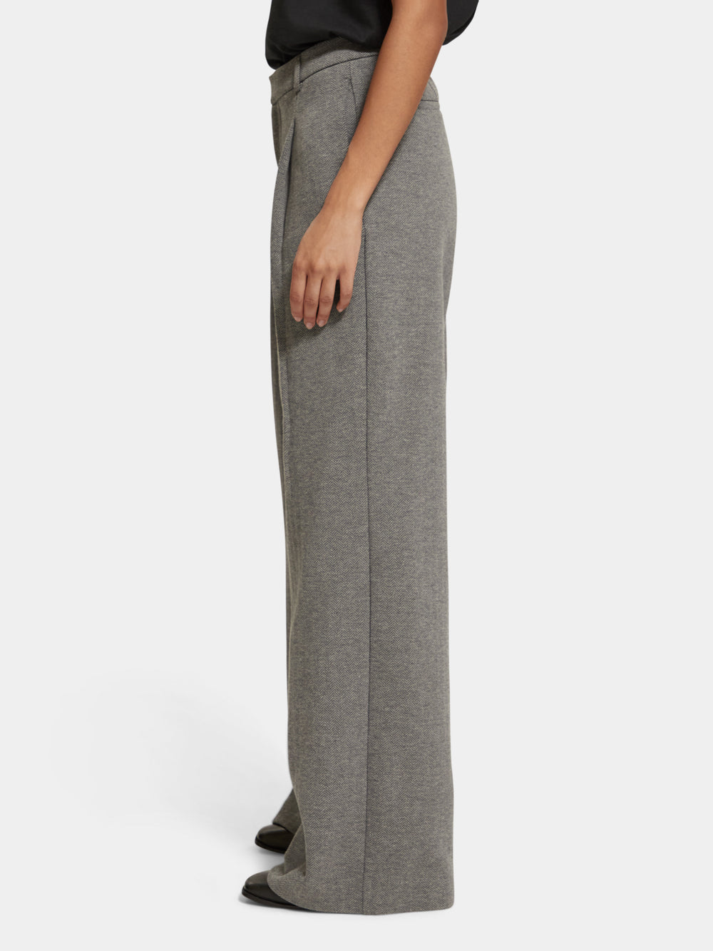 Rose high-rise wide-leg pants - Scotch & Soda AU