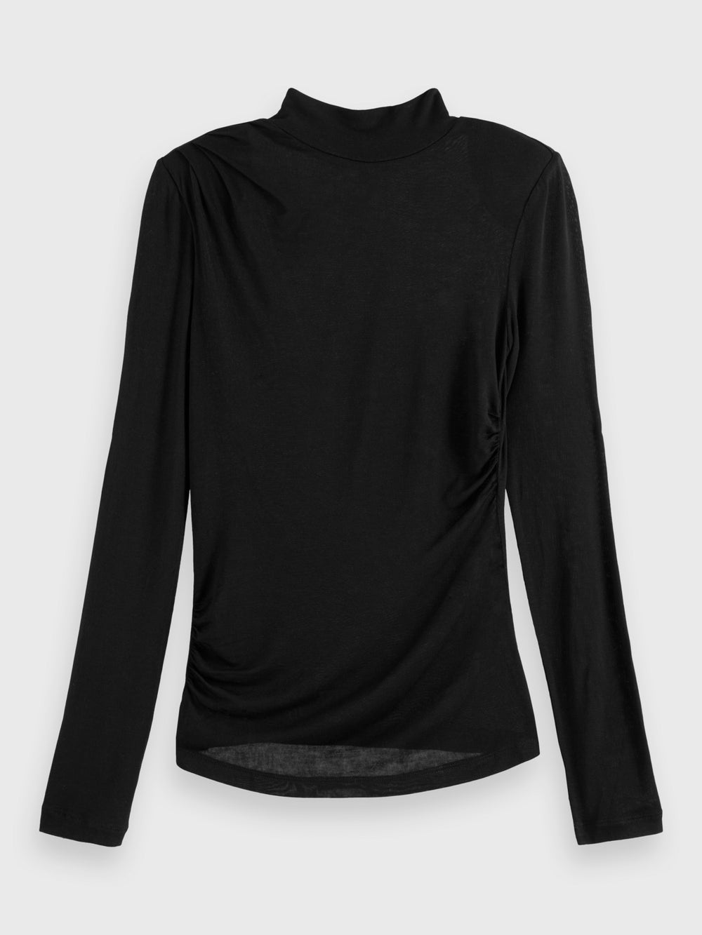 Long-sleeved mock neck top - Scotch & Soda AU