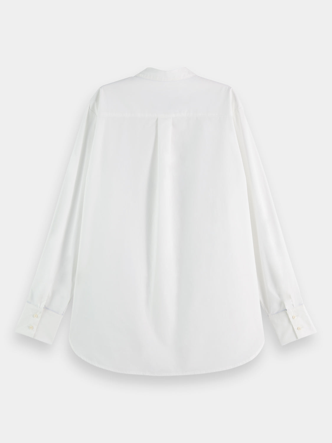 Collarless relaxed fit shirt - Scotch & Soda AU