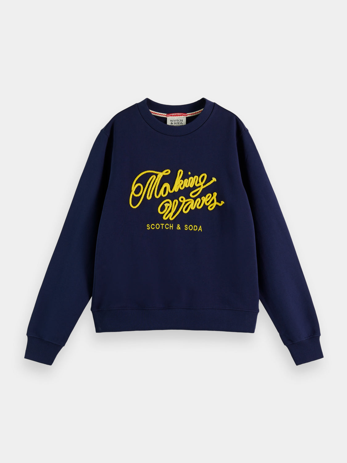 Regular fit crewneck sweatshirt - Scotch & Soda AU