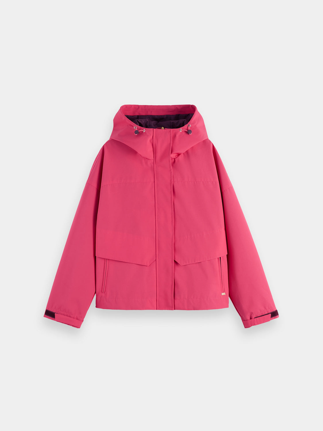 Lightweight hooded jacket