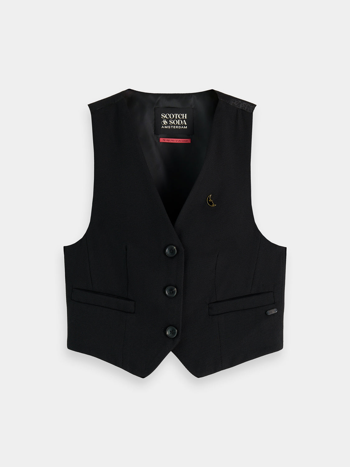 Gabardine waistcoat