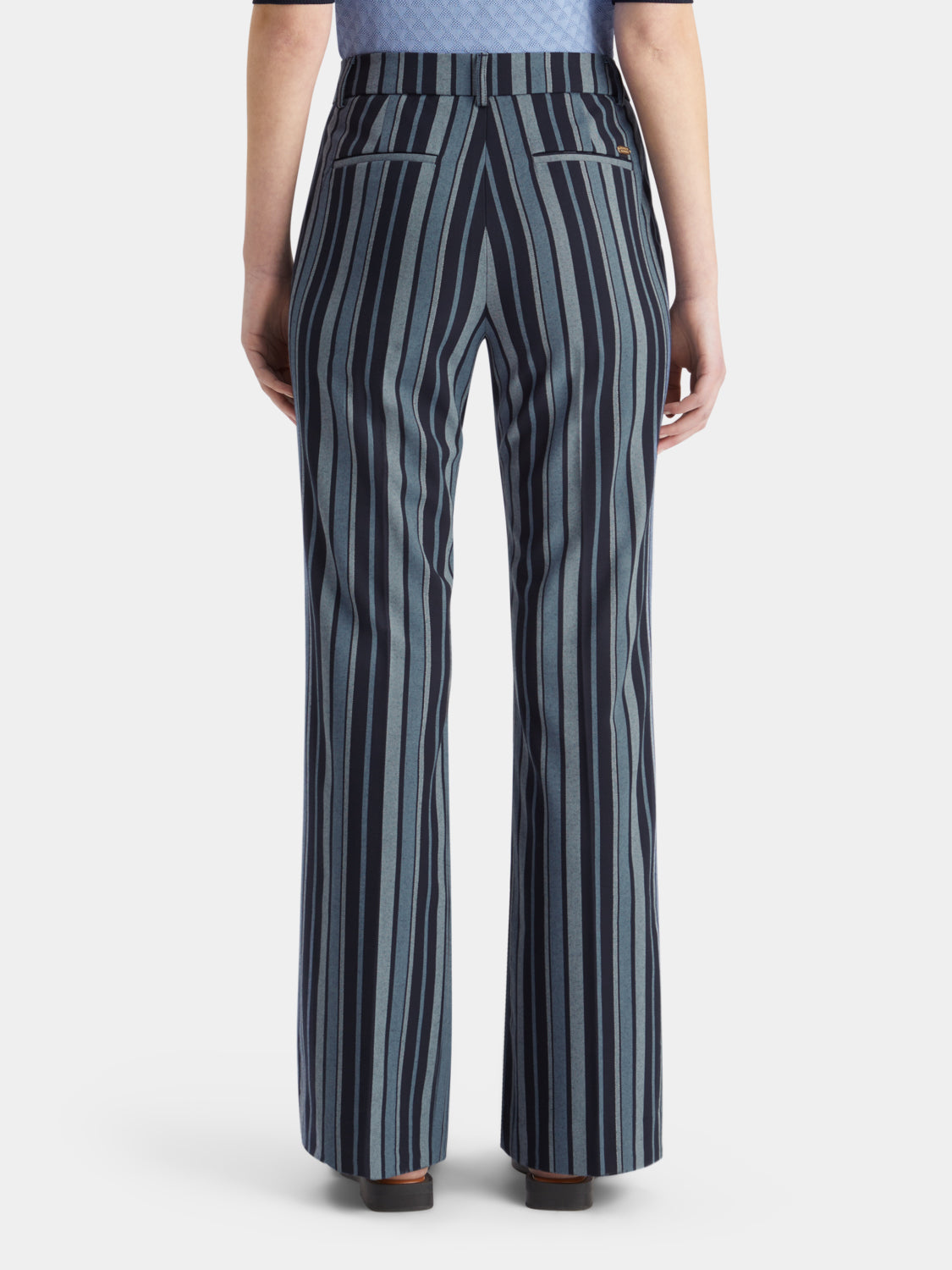 Violet kick flare pants