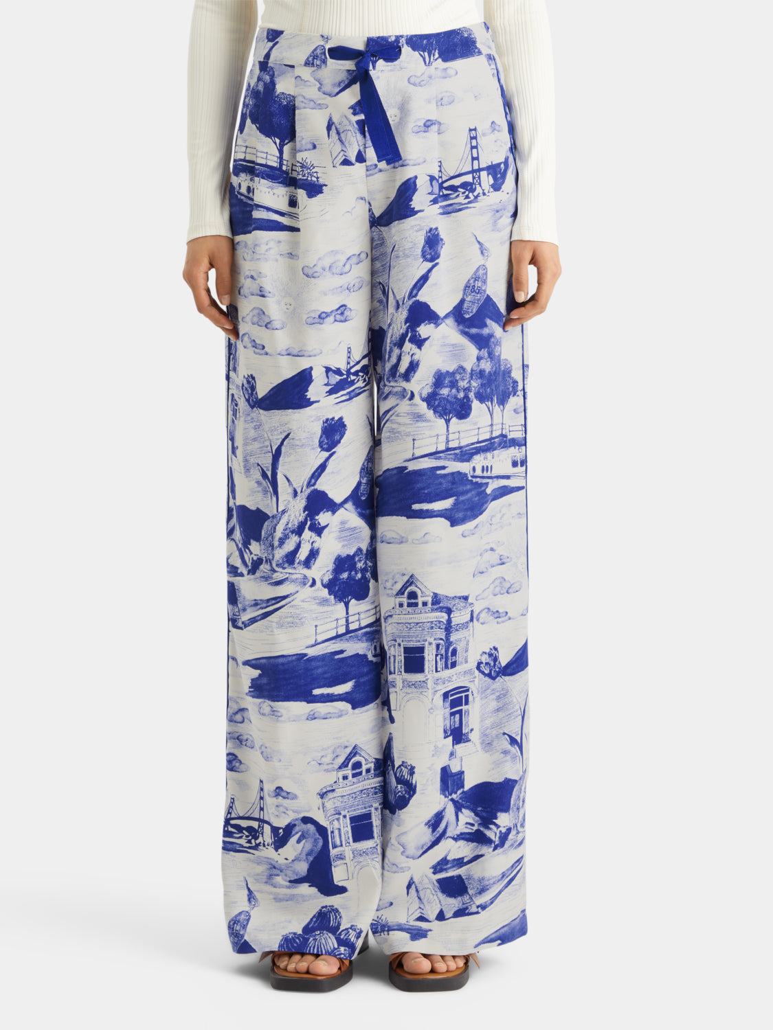 Eleni wide leg pants