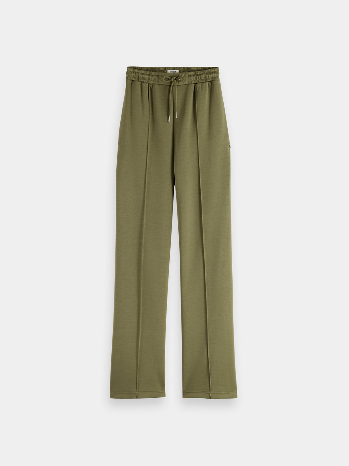 Modal pin-tuck sweatpants