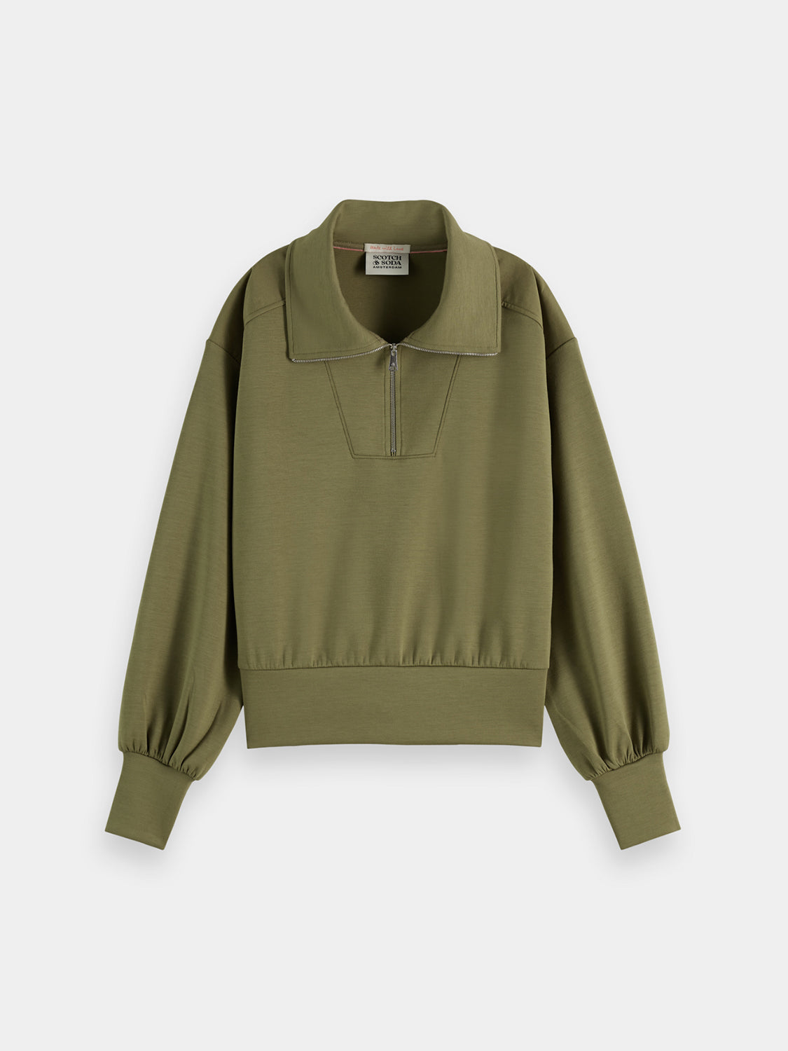 Modal utility sweatshirt