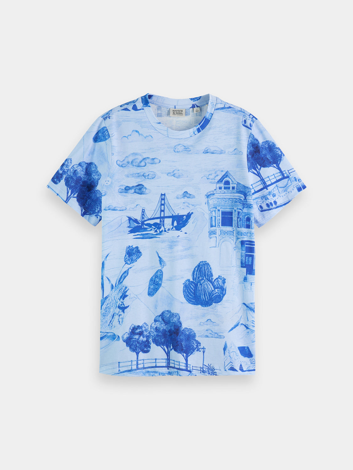 Printed regular fit t-shirt