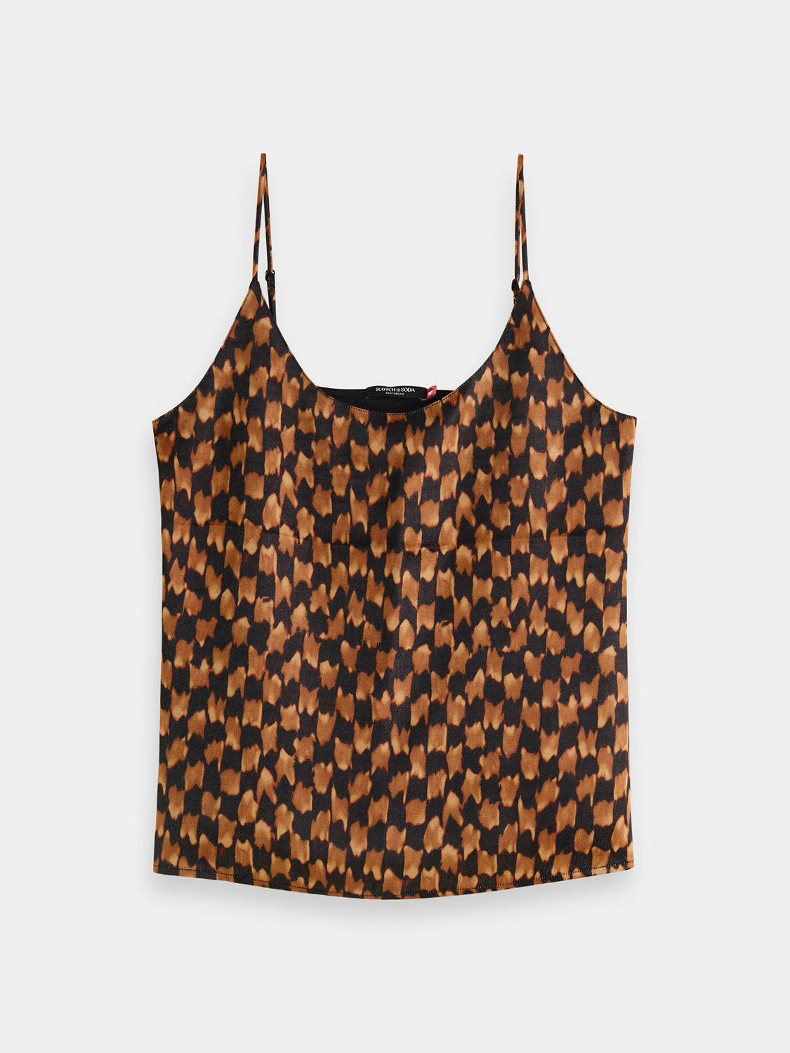 Jersey woven tank