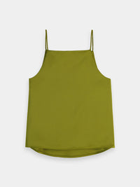 Satin tank top