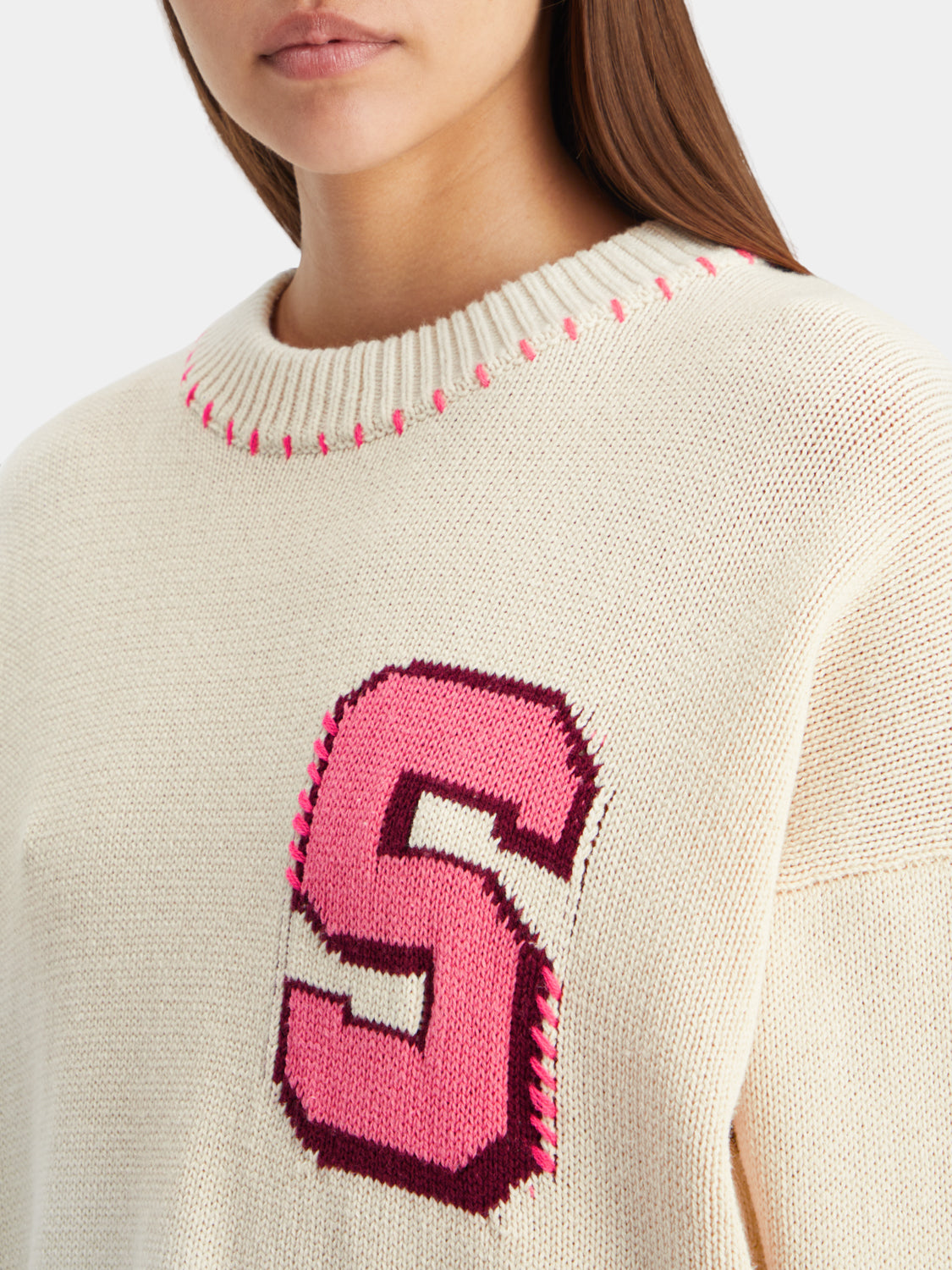 Varsity oversized pullover - Scotch & Soda AU