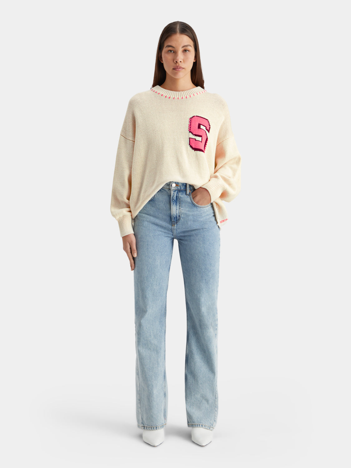 Varsity oversized pullover - Scotch & Soda AU
