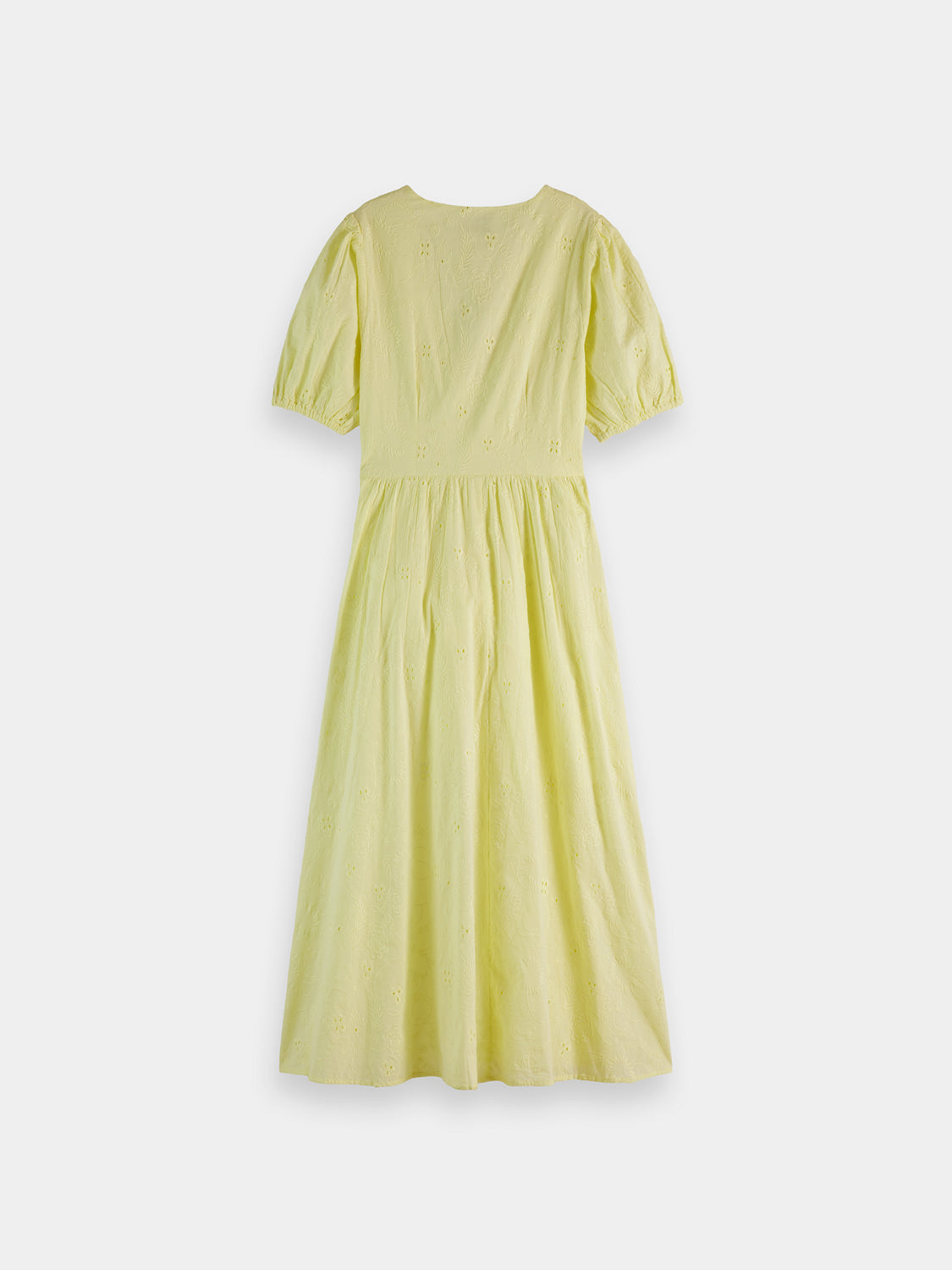 Broderie anglaise midi dress