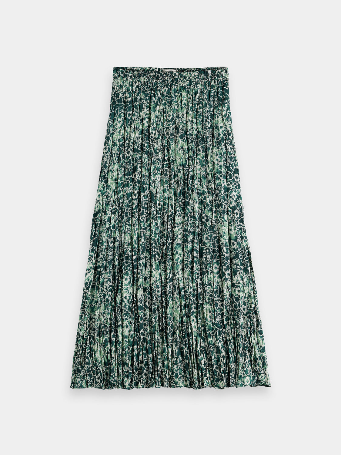 Pleated floral midi skirt - Scotch & Soda AU