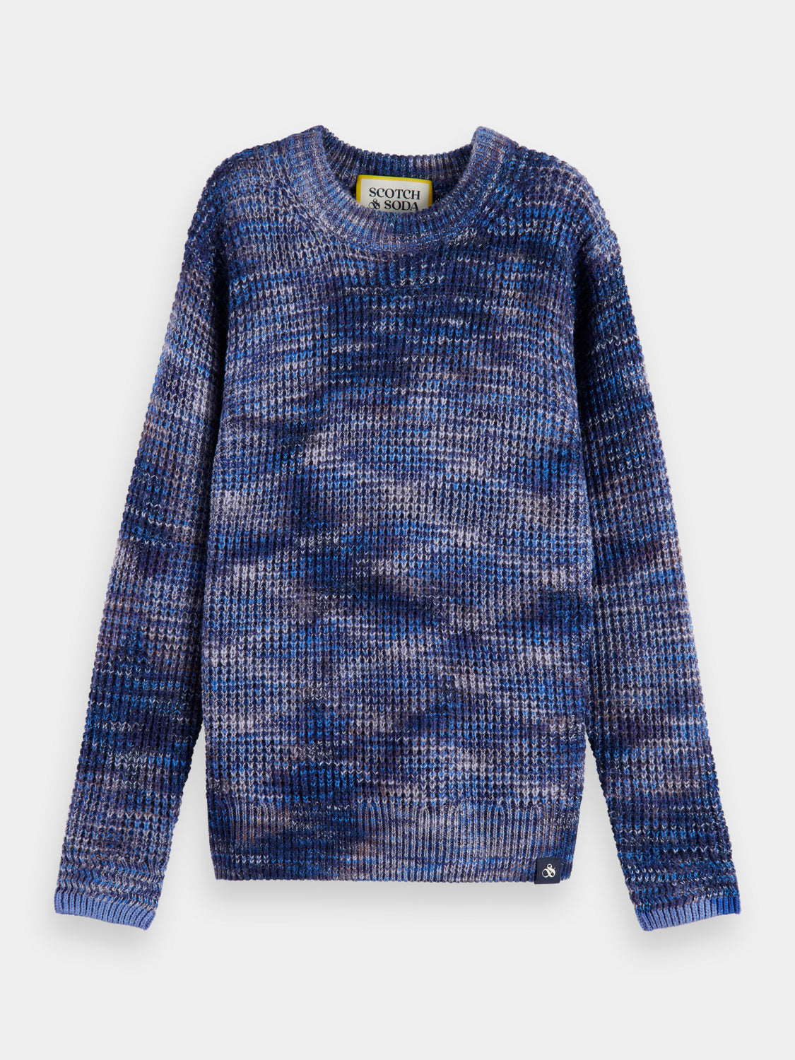 Kids - Melange crewneck pullover - Scotch & Soda AU