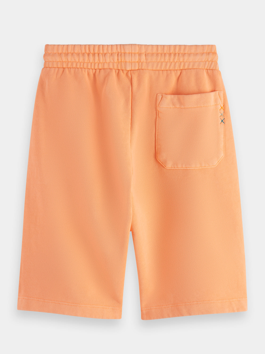 Kids - Longer-length garment-dyed sweatshorts - Scotch & Soda AU