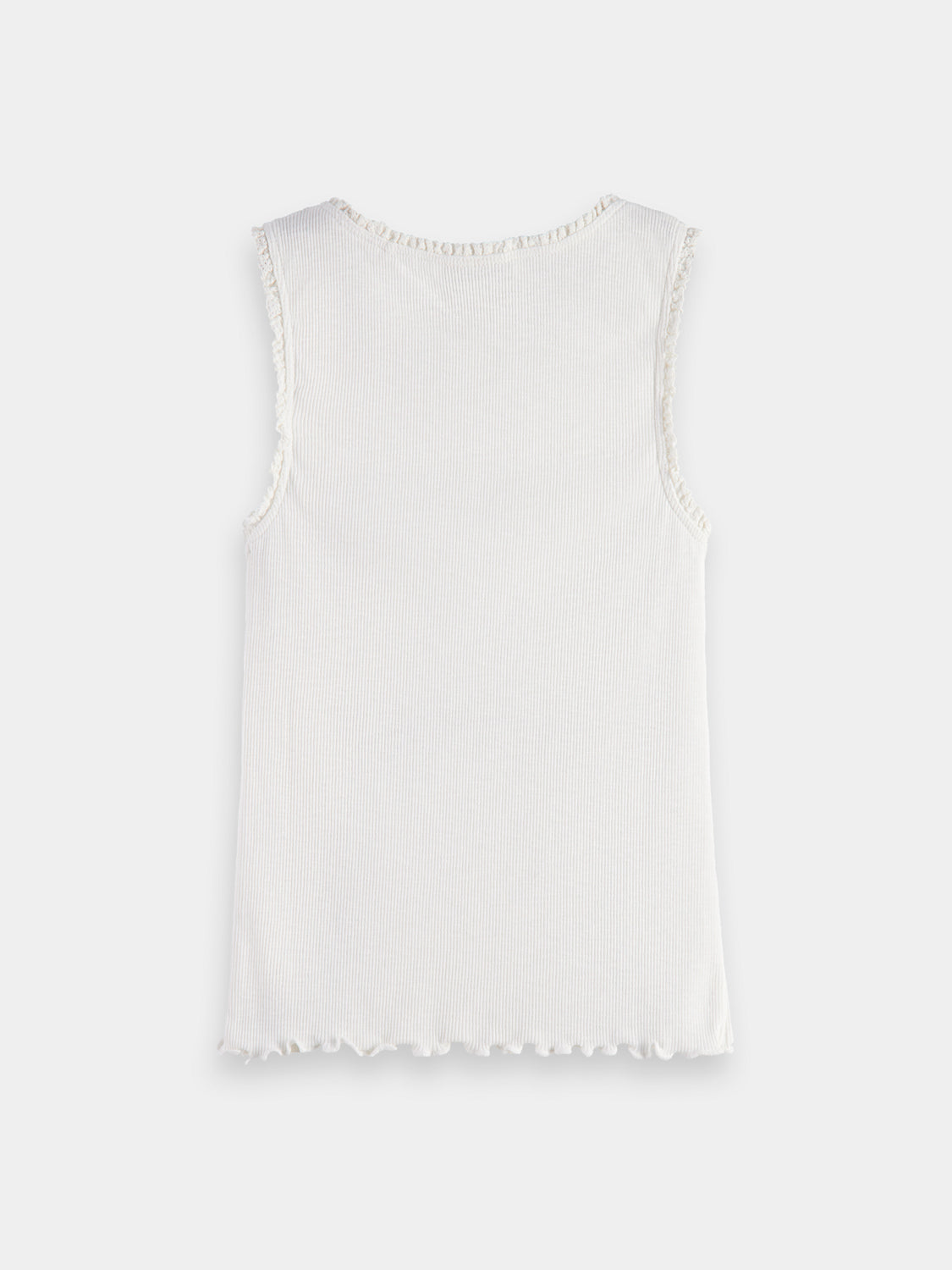 Kids - Fitted ribbed tank top