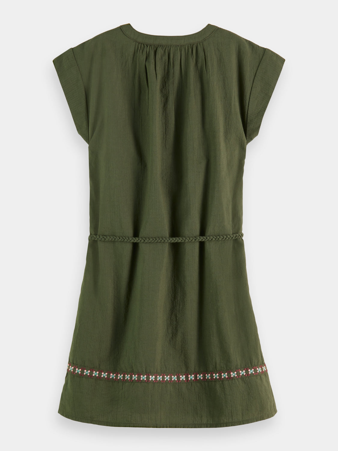 Kids - Embroidered kaftan dress - Scotch & Soda AU
