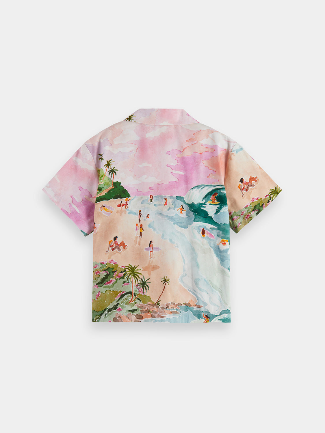 Kids - Printed beach shirt