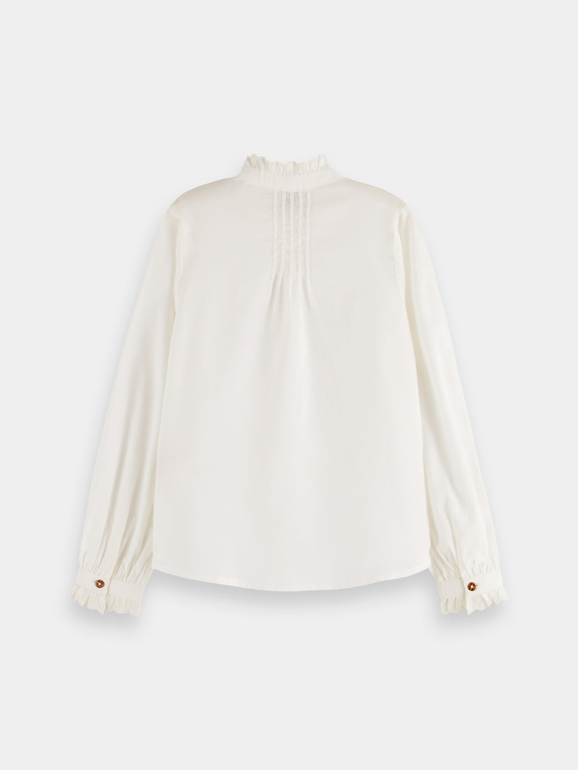 Kids - Ruffle collar shirt