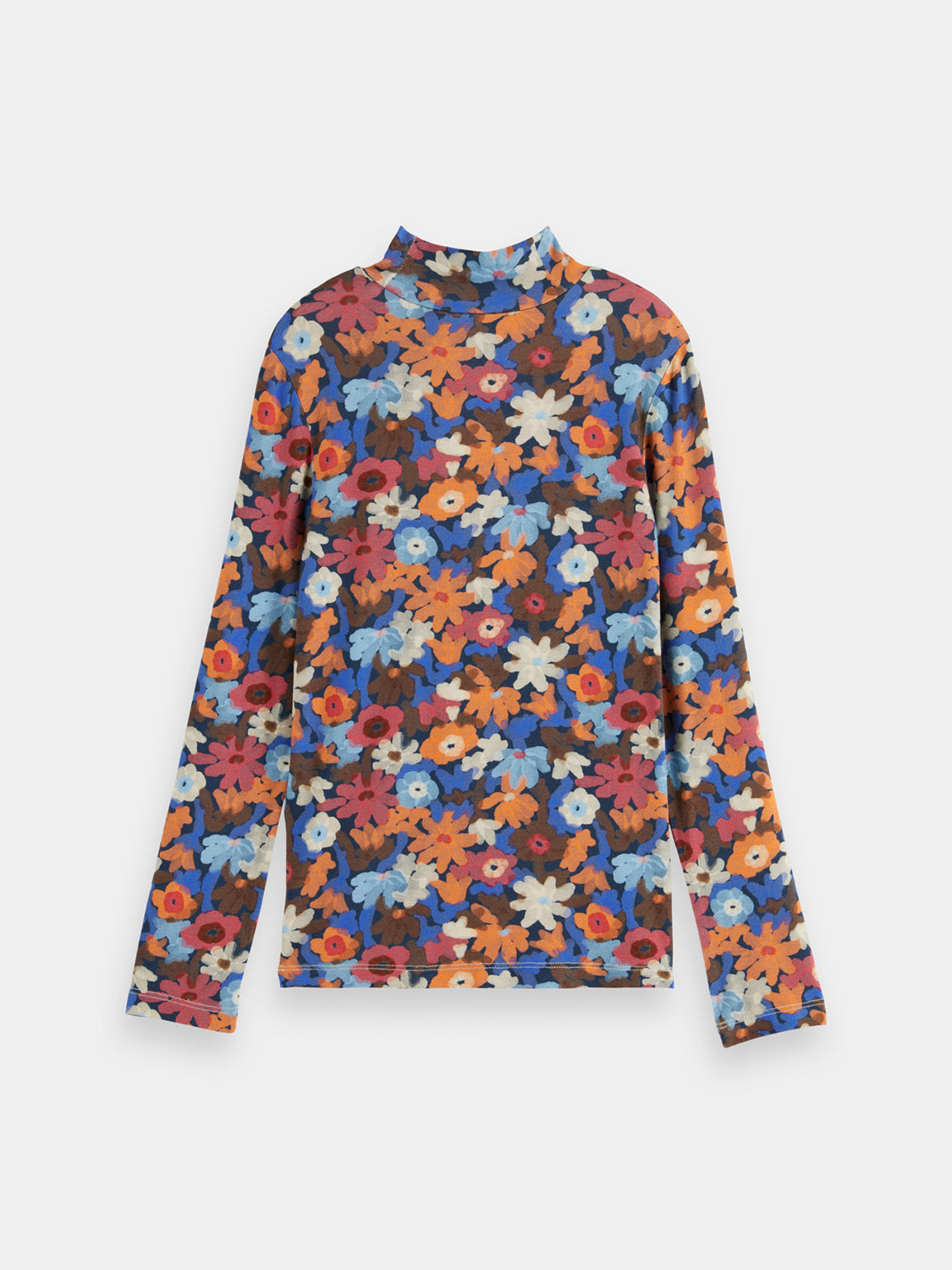 Kids - Printed mock neck