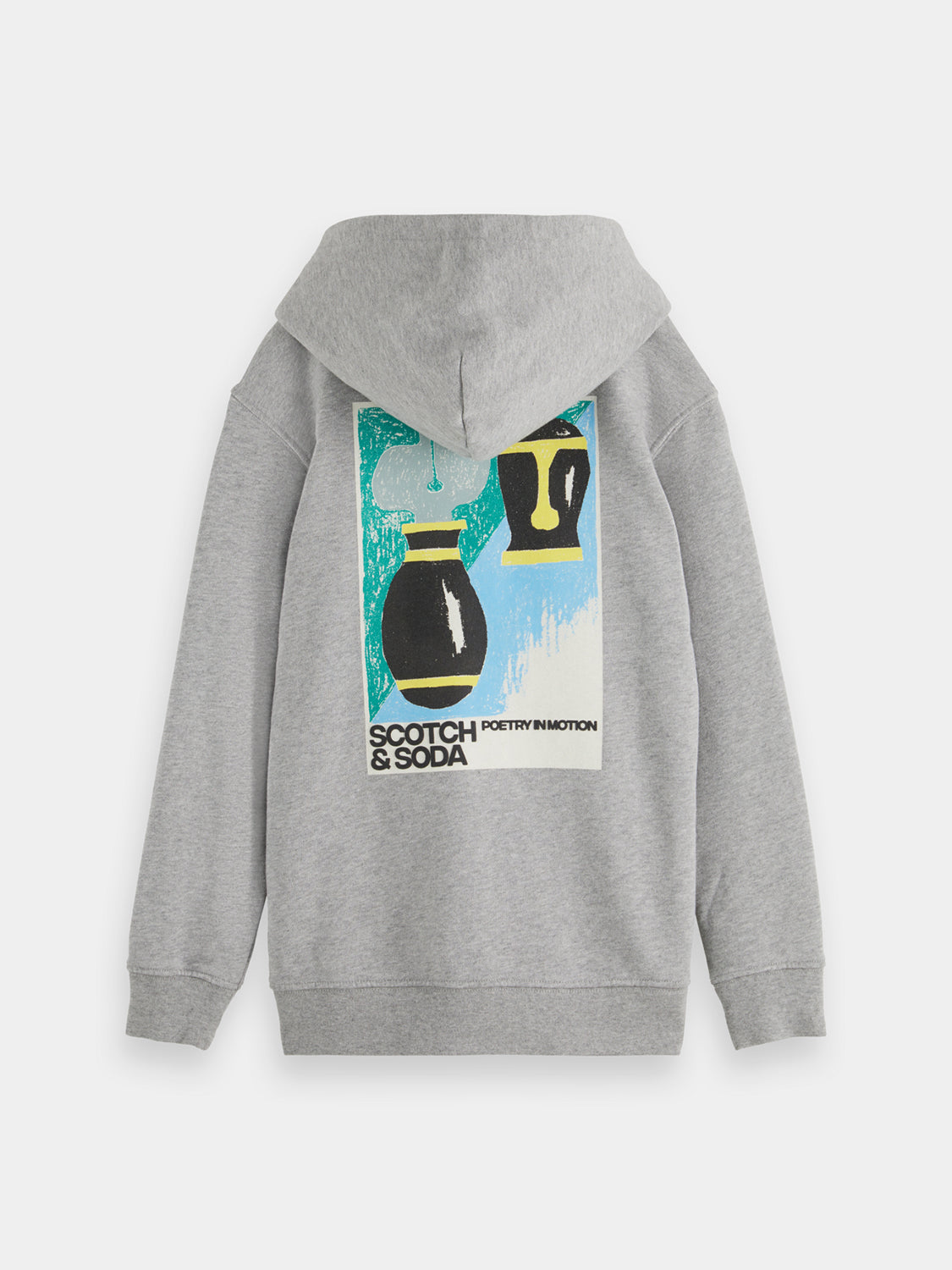 Kids - Artwork zip-through hoodie