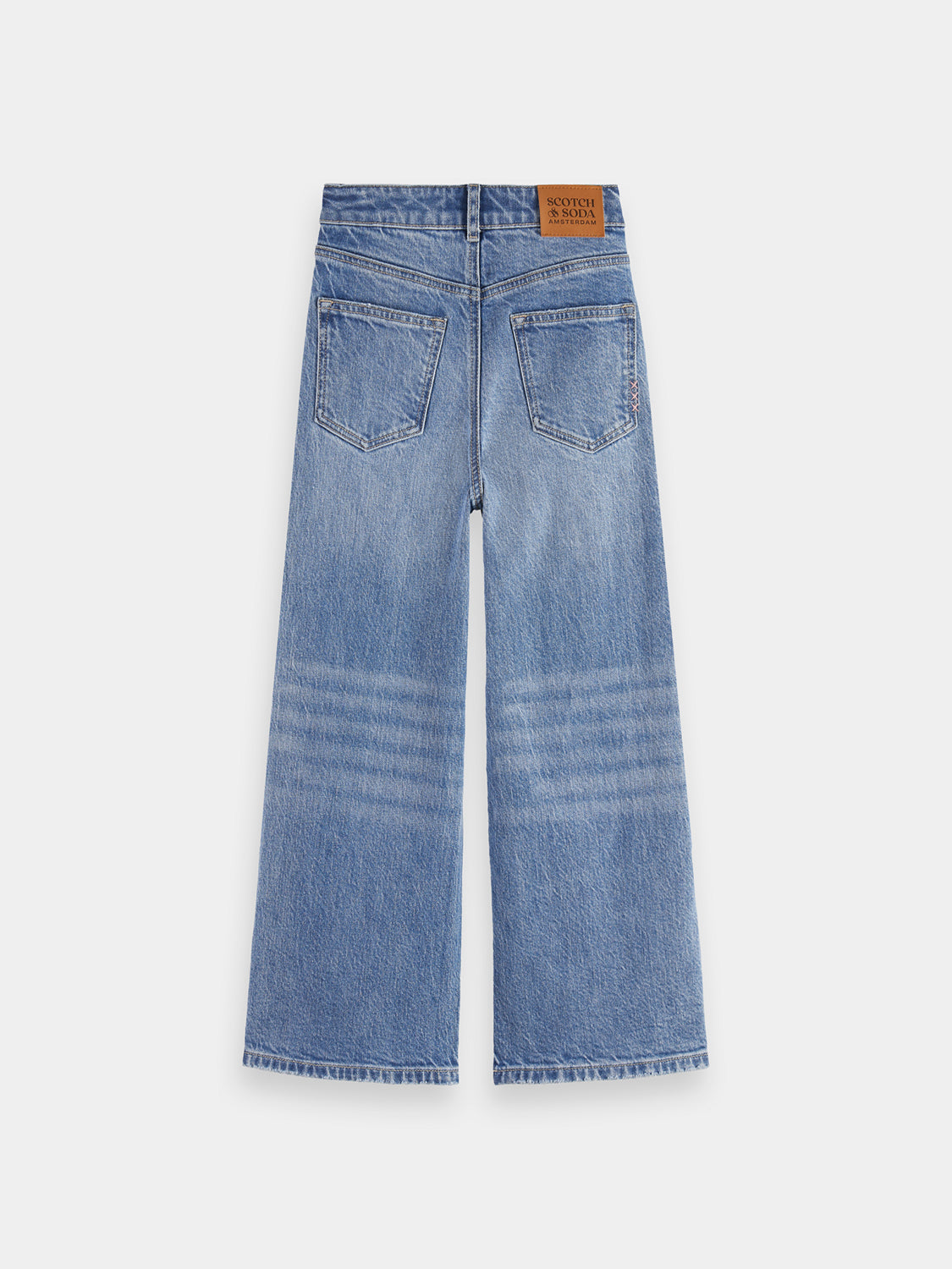 Kids - Wave wide leg jeans