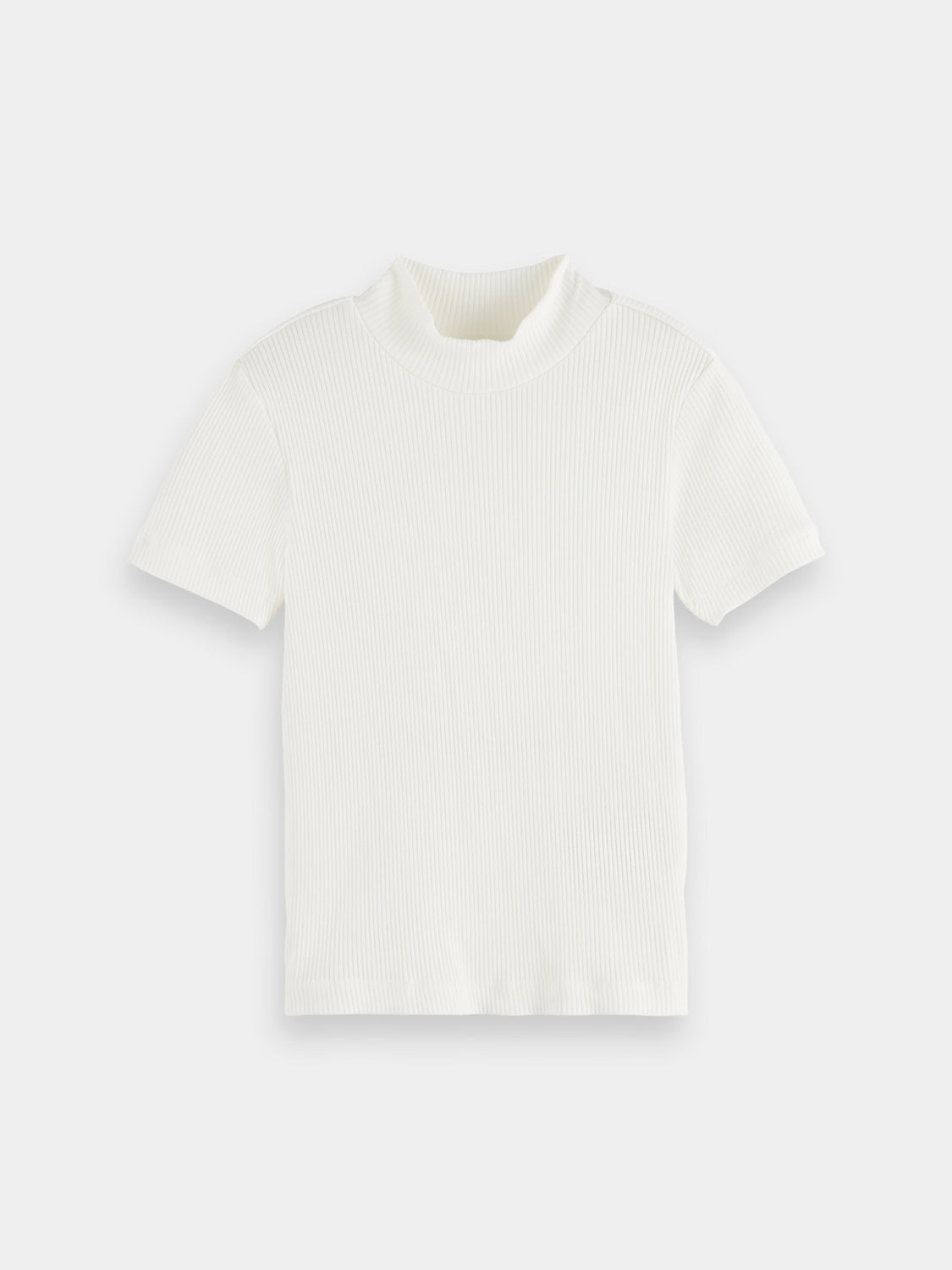 Kids - Slim fit mock neck t-shirt