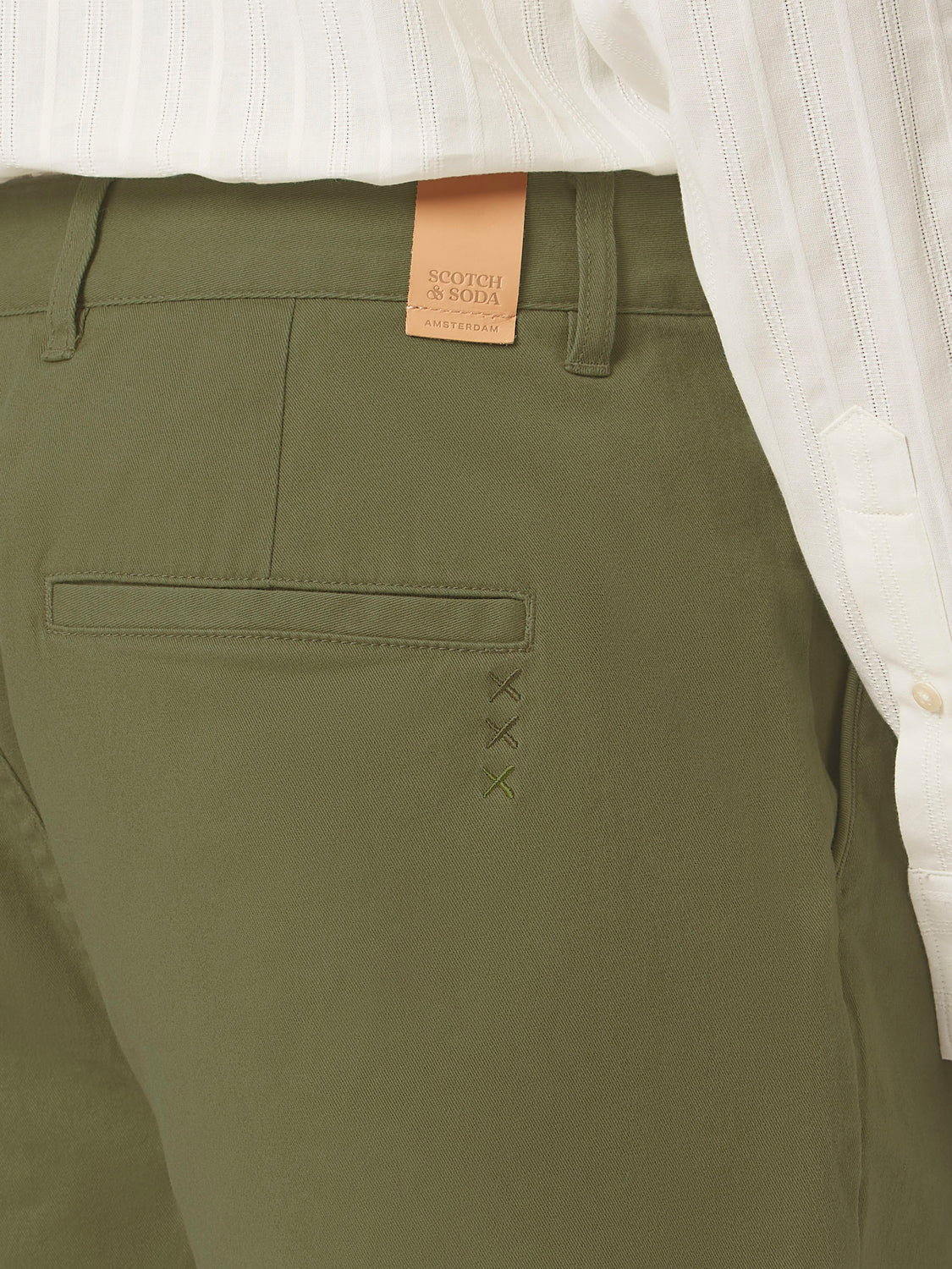 Stuart chino shorts - Scotch & Soda AU