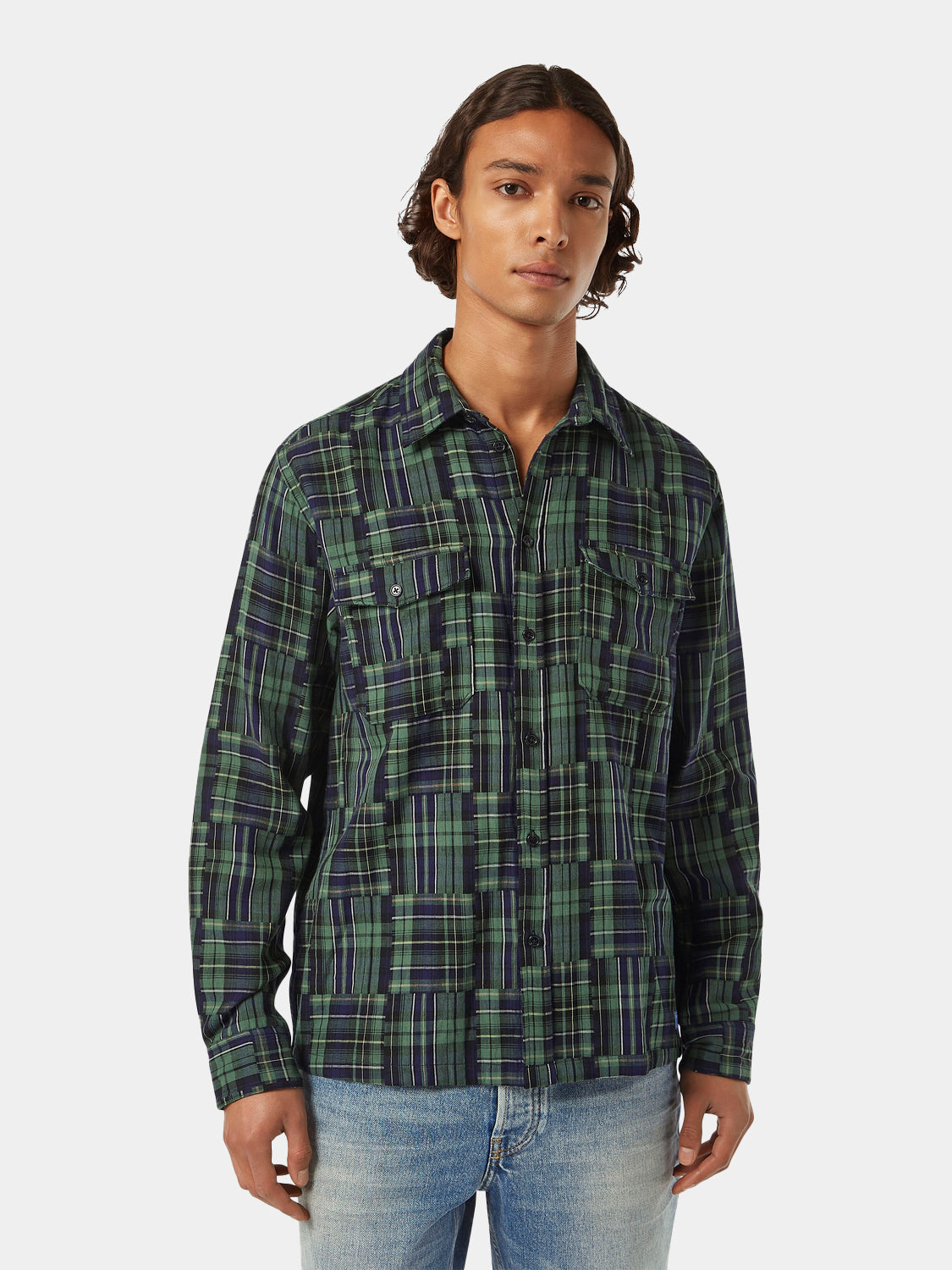 Patchwork shirt