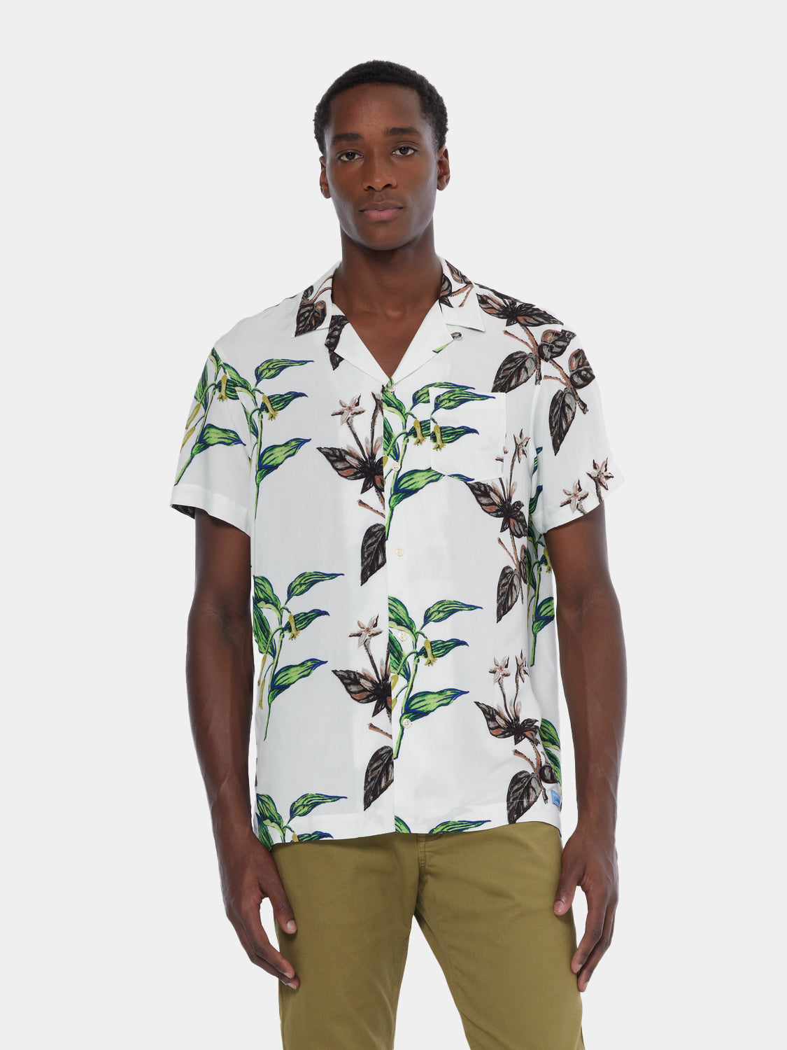 Printed viscose shirt - Scotch & Soda AU